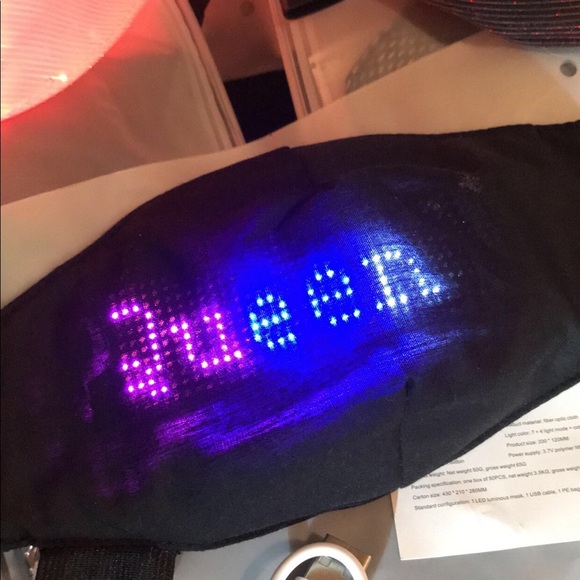 App Mask LED lights, Custom Mask, Face Mask - Picture 3 of 10